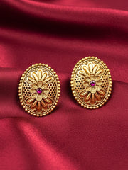 Red Shivani Earrings