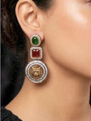 Sabyasachi Inspired Zirconia Earrings 2