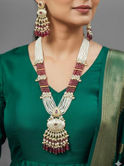 Shringaar Rani Pink Rajwadi Necklace Set