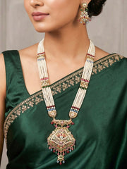 Sudarshini Navratan Jadau Necklace Set
