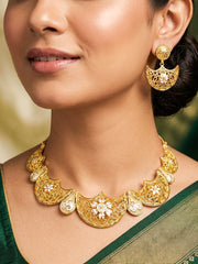 Tavishi Turkish Gold Necklace Set