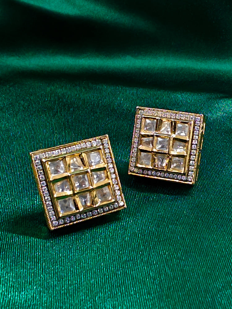 Uma Polki Earring Set