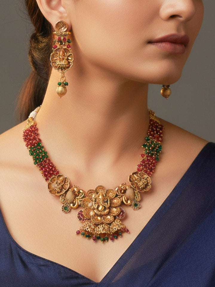 Vinayaka Necklace Set