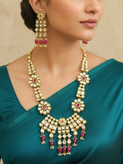 Yashodhara Kundan Necklace Set