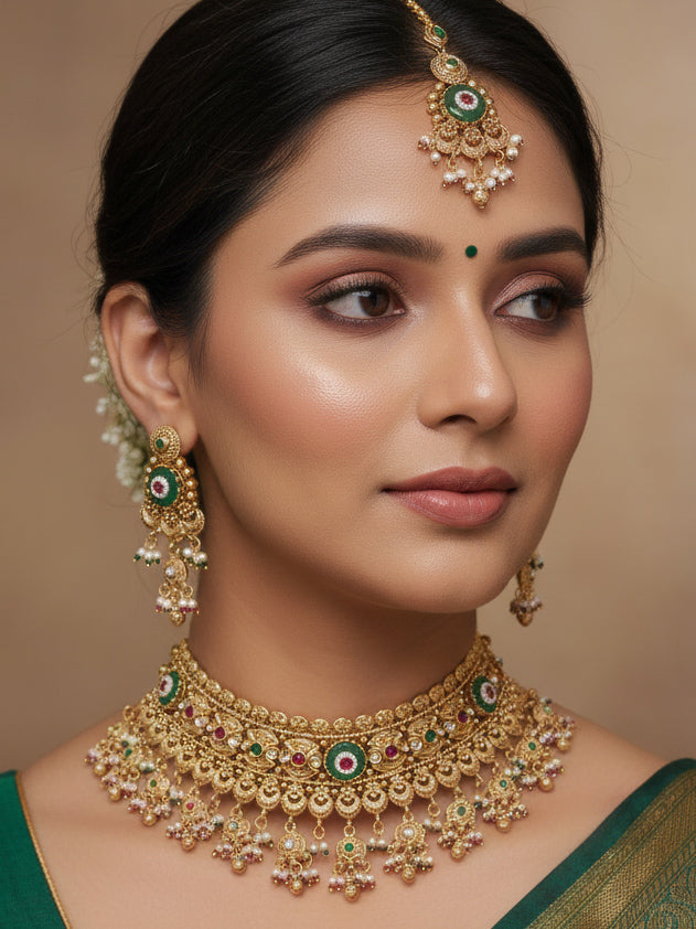 Mallikajaan Necklace Set