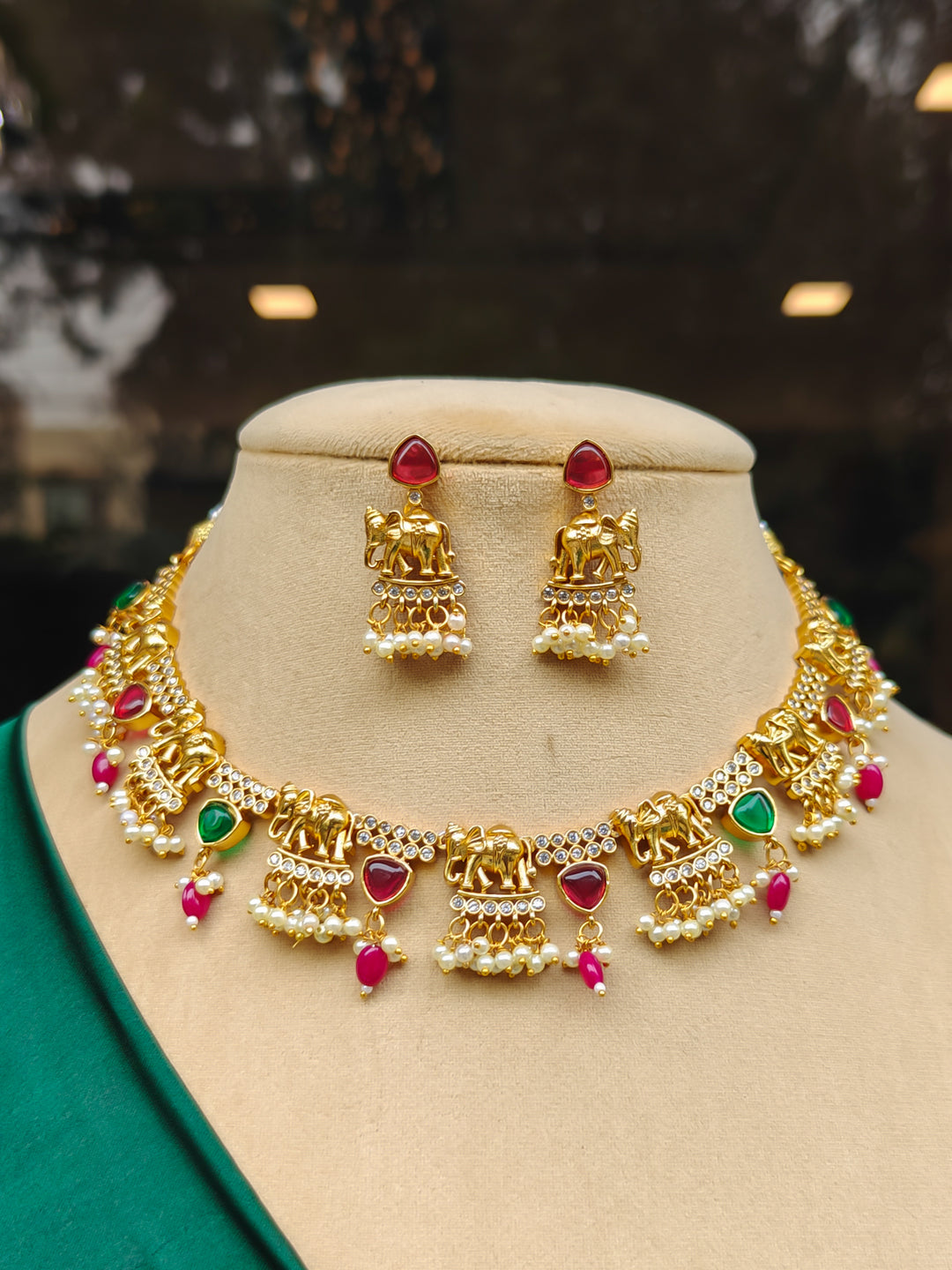 Gajkesari Necklace Set